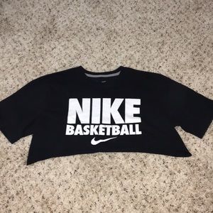 Nike Basketball crop t shirt
